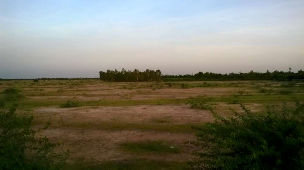 Ponneri lake in Tamil Nadu